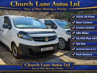 Used Vauxhall Vivaro Edition 100 HP (73 kW) 2020 White MPV