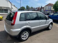 Used Ford Fusion Zetec 101 HP (74 kW) 2008 Silver Hatchback