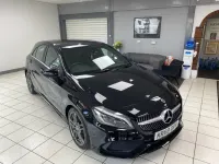 Used Mercedes A200 AMG line 2018 Black Hatchback
