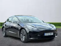 Used Tesla Model 3 Standard Range 239 kW (325 HP) 2019 Black Sedan