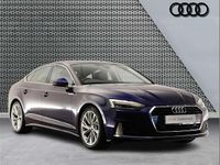 Used Audi A5 Sportback Sport 147 HP (108 kW) 2023 Blue Hatchback
