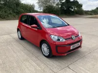 Used VW up! move up! 60 HP (44 kW) 2019 Red Hatchback