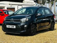Used Kia Picanto 66 HP (48 kW) 2017 Black Hatchback