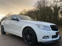 Used Mercedes C250 2009 White Sedan