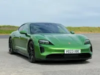 Used Porsche Taycan Performance Package 439 kW (598 HP) 2023 Green Sedan