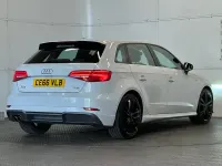 Used Audi A3 S-Line 150 HP (110 kW) 2016 White Hatchback