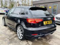 Used Audi A3 Black Edition 116 HP (85 kW) 2019 Black Sedan