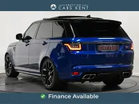 Used Land Rover Range Rover Sport SVR 566 HP (416 kW) 2021 Blue SUV