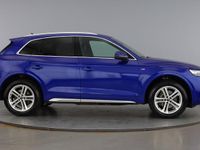 Used Audi Q5 S-Line 200 HP (147 kW) 2021 Blue SUV