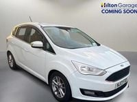 Used Ford C-MAX Zetec 120 HP (88 kW) 2017 White MPV