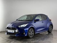 Used Toyota Yaris Hybrid Design 2022 Blue Hatchback