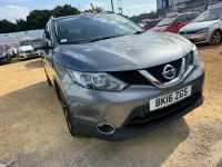 Used Nissan Qashqai N-Connecta 110 HP (80 kW) 2016 Grey SUV