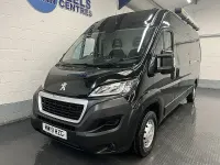 Used Peugeot Boxer 130 HP (95 kW) 2019 Black Van