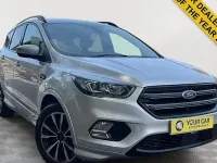 Used Ford Kuga ST-Line 150 HP (110 kW) 2017 Silver SUV