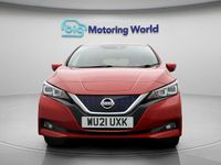 Used Nissan Leaf Tekna 160 kW (218 HP) 2021 Red Hatchback