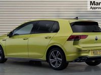 Used VW Golf VII R-line 2021 Yellow Hatchback