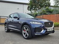 Used Jaguar F-Pace S 300 HP (220 kW) 2017 Blue SUV