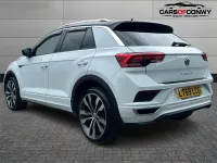 Used VW T-Roc R-line 150 HP (110 kW) 2019 White SUV