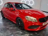 Used Mercedes A160 Executive 102 HP (75 kW) 2017 Red Hatchback