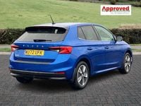 Used Skoda Fabia SE L 2022 Blue Hatchback
