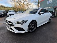 Used Mercedes CLA200 AMG line 2020 White Coupe