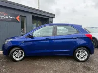 Used Ford Ka Plus Zetec 85 HP (62 kW) 2018 Blue Hatchback