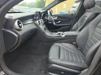 Used Mercedes C300e AMG line 2021 Black Estate