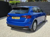 Used Skoda Fabia Comfort 78 HP (57 kW) 2023 Blue Hatchback