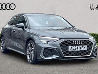 Used Audi A3 S-Line 147 HP (108 kW) 2024 Grey Hatchback