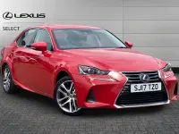 Used Lexus IS300h 223 HP (164 kW) 2017 Red Sedan