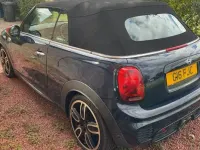 Used Mini John Cooper Works Cabriolet 231 HP (169 kW) 2018 Blue Cabriolet
