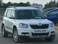 Used Skoda Yeti Elegance 140 HP (102 kW) 2014 White SUV