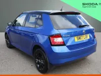 Used Skoda Fabia Colour Edition 88 HP (64 kW) 2017 Race blue metallic Hatchback