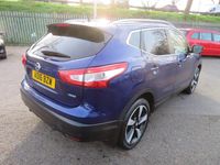 Used Nissan Qashqai N-Connecta 110 HP (80 kW) 2016 Blue SUV