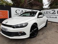 Begagnad VW Scirocco R-line 177 HK (130 kW) 2014 Vit Sportkupé