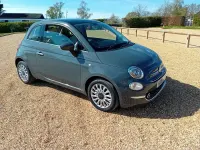 Used Fiat 500 Lounge 69 HP (50 kW) 2018 Grey Hatchback