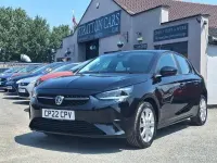 Used Vauxhall Corsa Edition 75 HP (55 kW) 2022 Black Hatchback