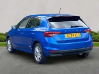 Used Skoda Fabia SE L 116 HP (85 kW) 2024 Race blue metallic Hatchback