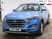 Used Hyundai Tucson SE 2017 Blue SUV