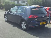 Used VW Golf VII Edition 2017 Blue Hatchback