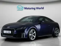 Begagnad Audi TT S-Line 245 HK (180 kW) 2021 Blå Sportkupé