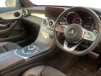 Used Mercedes C200 AMG line 184 HP (135 kW) 2019 Grey Coupe