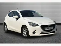 Used Mazda 2 Edition 89 HP (65 kW) 2017 White Hatchback