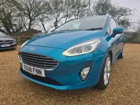 Used Ford Fiesta Titanium X 100 HP (73 kW) 2018 Blue Hatchback