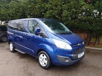 Used Ford Tourneo Custom 130 HP (95 kW) 2017 Blue Van