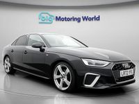 Used Audi A4 S-Line 2022 Black Sedan