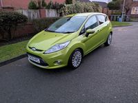 Used Ford Fiesta Titanium 94 HP (69 kW) 2009 Green Hatchback