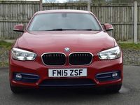 Used BMW 116 Sport Line 116 HP (85 kW) 2015 Red Hatchback