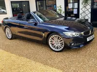 Used BMW 435 Luxury Line 2014 Blue Cabriolet