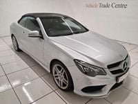 Used Mercedes E250 AMG line 204 HP (150 kW) 2015 Silver Cabriolet